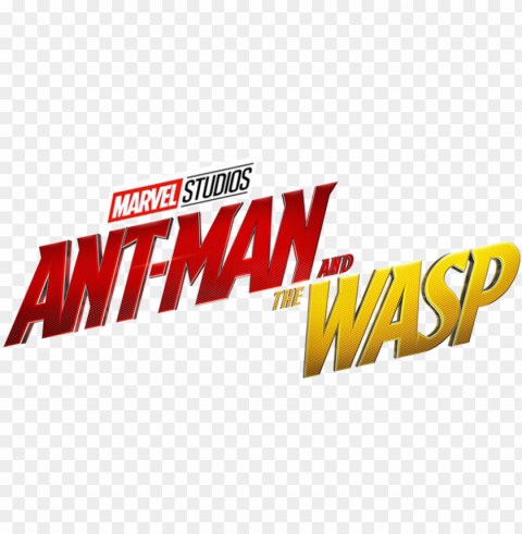 Ant Man And The Wasp Logo - Ant Man And The Wasp Poster Oficial Isolated Element In HighQuality PNG