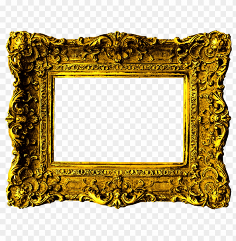 antique gold frame PNG for web design PNG transparent with Clear Background ID 2f8b34f5