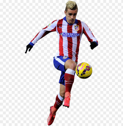 antoine griezmann of atletico madrid super football - griezmann 2016 PNG files with clear background collection