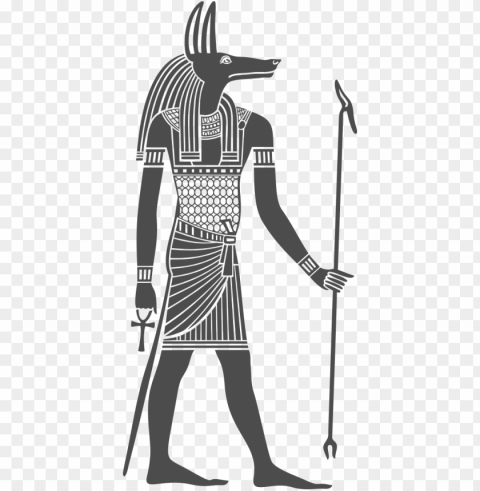 anubis mythological god of ancient egypt svg dxf - anubis PNG Image Isolated with Transparent Clarity