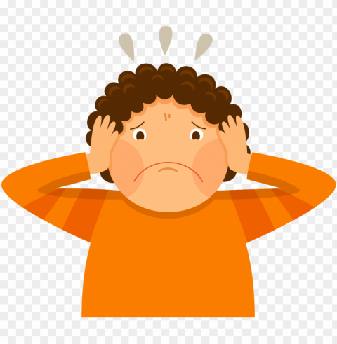 anxious child - parents fighting clipart PNG images with clear alpha channel