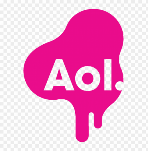 aol drip logo vector PNG format with no background