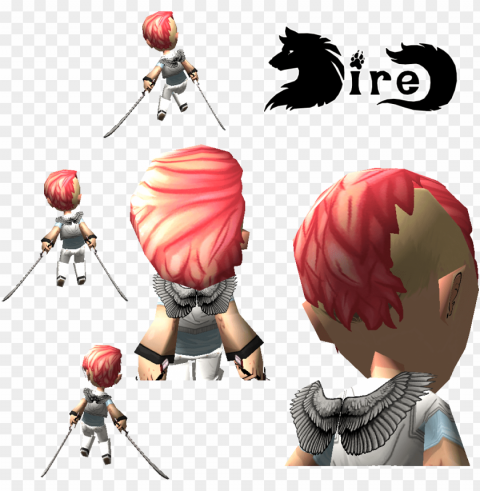aottg hair skins Free PNG file PNG transparent with Clear Background ID 1c3c3dfd