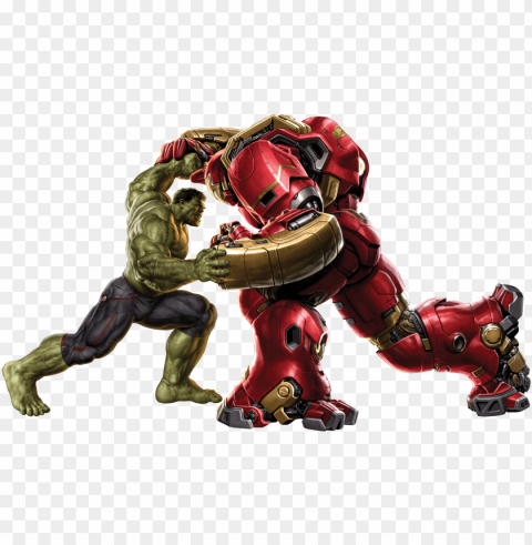 aou hulkbuster vs hulk 01 - hulk vs hulkbuster PNG cutout