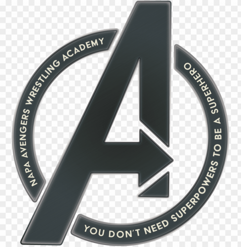 apa avengers wrestling academy - avengers logo vector Transparent PNG images for graphic design