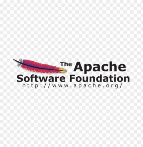 apache software foundation vector logo PNG Isolated Subject with Transparency