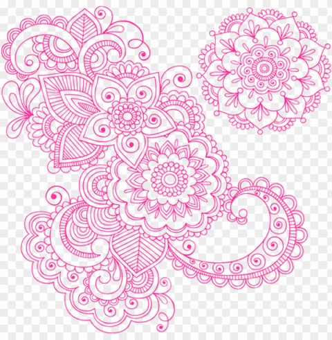 aper-cut tattoo vintage henna mehndi pattern drawing - paisley tattoo desi ClearCut Background Isolated PNG Art PNG transparent with Clear Background ID 5778e898