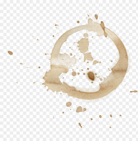 aper stain clipart freeuse download - coffee stain Transparent Background PNG Object Isolation