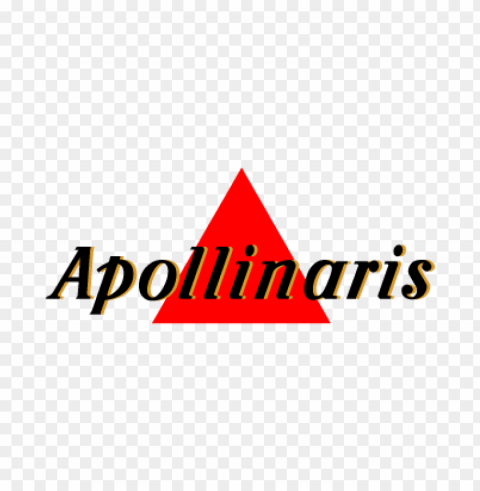 apollinaris vector logo PNG graphics with alpha transparency bundle