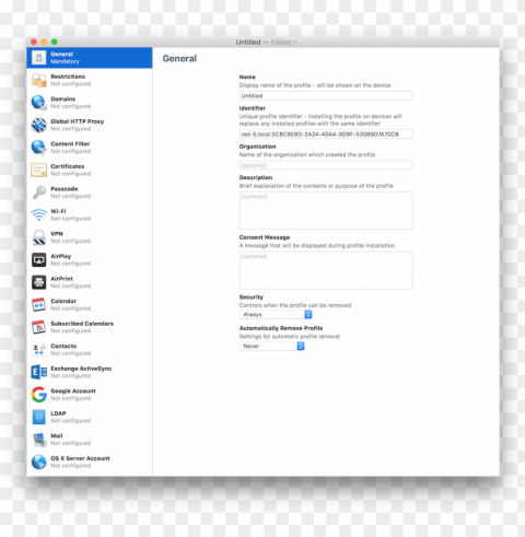 app config editor - apple configurator dns profile Isolated Object on Transparent PNG PNG transparent with Clear Background ID 40957d5f