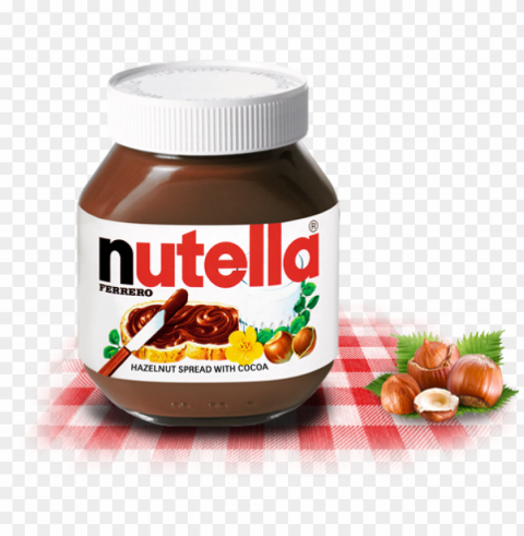 apparently the fabulously delicious chocolate-hazelnut - nutella 950 Transparent PNG Isolated Illustration
