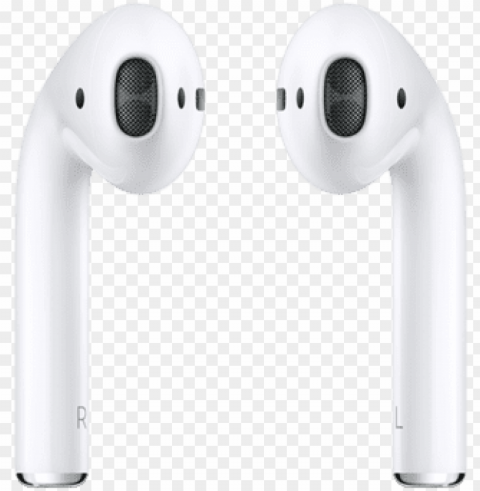 apple airpods mmef2 - airpods Clean Background Isolated PNG Object