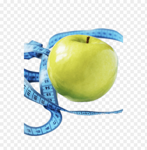 apple and measuring tape PNG images with alpha transparency diverse set