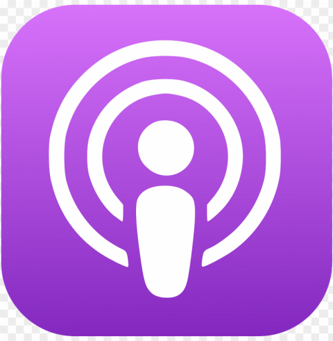 apple podcasts logo icon Clear background PNG images bulk