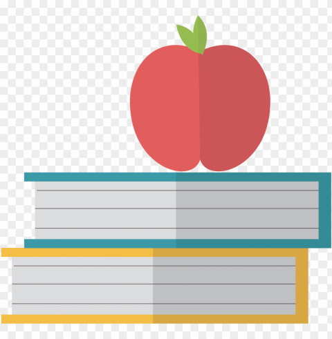 apple with books logo PNG clear images