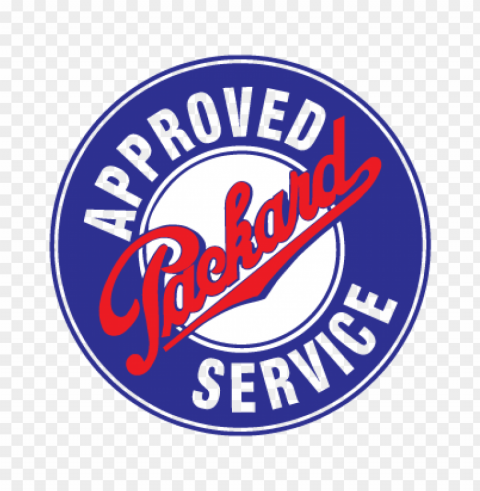 approved packard service logo vector PNG images with alpha transparency free