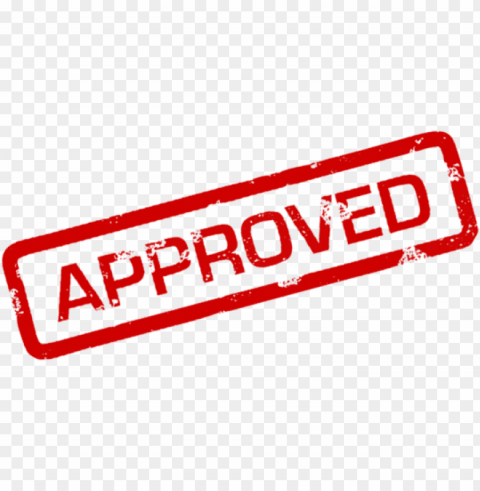 approved Isolated Artwork on Clear Transparent PNG