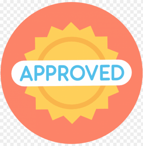 approved Isolated Graphic on HighQuality PNG