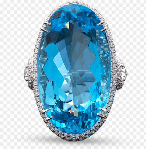 aquamarine and diamond ring - diamond PNG images with no royalties