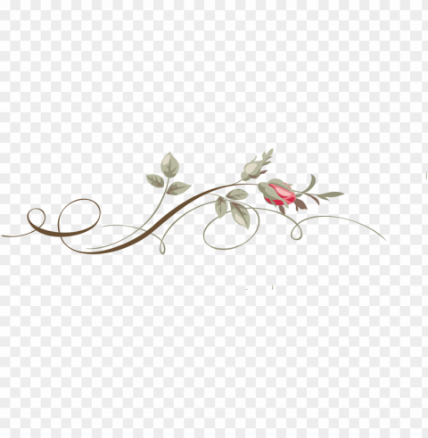 arabesco - arabesco floral Isolated Artwork on Clear Background PNG