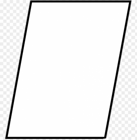 arallelogram - white parallelogram PNG images for editing