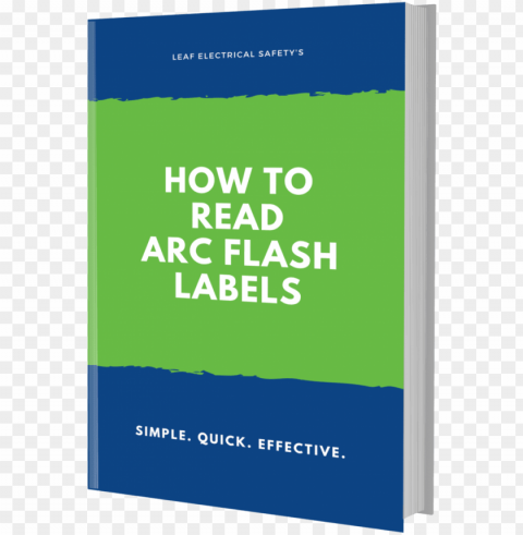 arc flash labels book cover Isolated Item on Transparent PNG Format PNG transparent with Clear Background ID 01265208