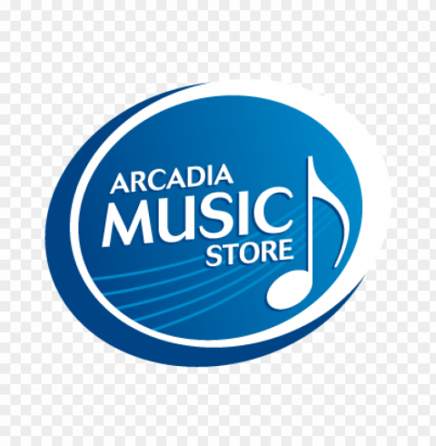 arcadia academy of music school vector logo PNG images without BG