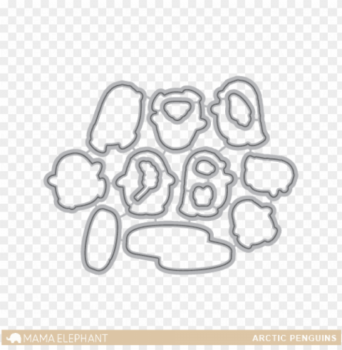 arctic penguins Isolated Item in Transparent PNG Format PNG transparent with Clear Background ID 9f84c442