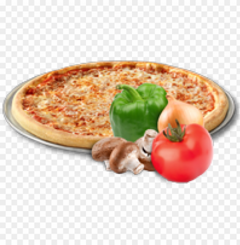 arden vegetable pizza - mushroom and pepper pizza Isolated PNG Element with Clear Transparency