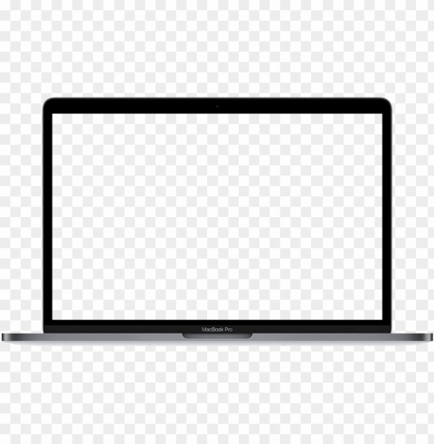 are and flourish blog post - macbook pro template Clear Background PNG Isolated Subject
