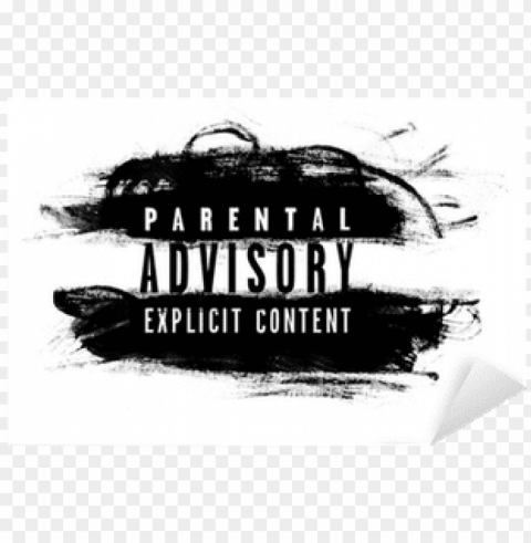 arental advisory label sticker pixers we live - logo of parental advisory PNG Graphic with Isolated Design