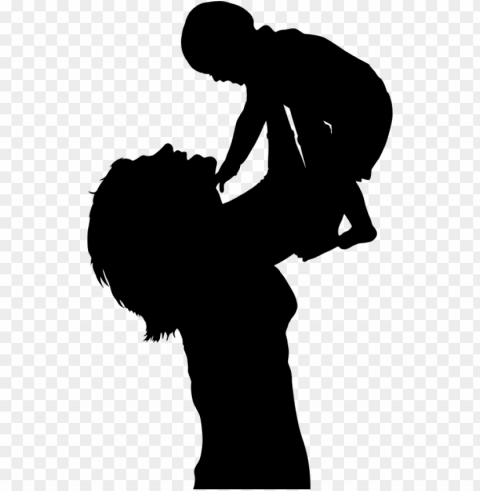 arenting - woman and baby silhouette Transparent background PNG images comprehensive collection PNG transparent with Clear Background ID 8a1a33aa