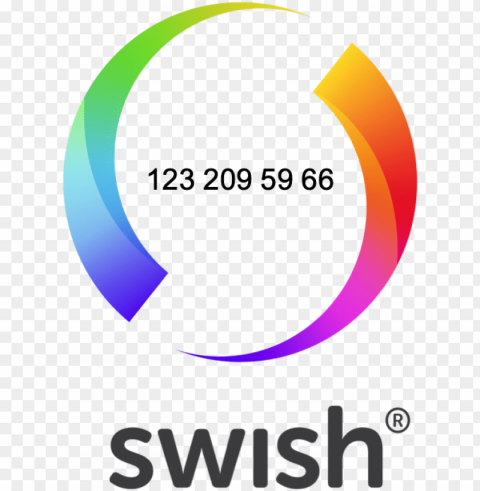 arh swish logo with number small - swish PNG Graphic Isolated on Transparent Background