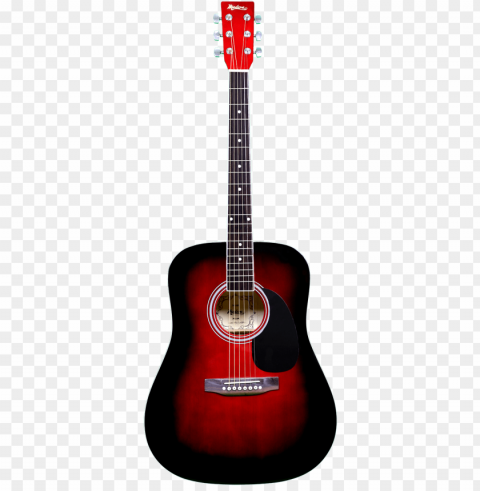 aria guitar red acoustic PNG images with transparent layering PNG transparent with Clear Background ID 5839e9cc