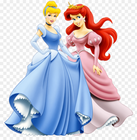 ariel princess image library download - disney princess ariel and cinderella PNG images for banners