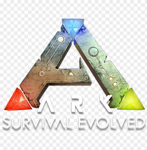 ark survival evolved logo transparent Clear Background PNG Isolated Graphic Design