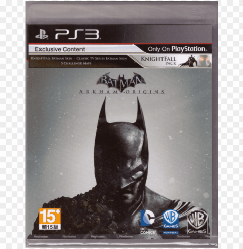 arkham origins playstation 3 - batman arkham origins knightfall bundle ps3 digital Free PNG images with alpha transparency compilation