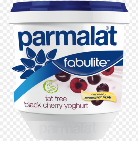 armalat 1kg fabulite black cherry - fat free yoghurt south africa Isolated Object with Transparent Background PNG