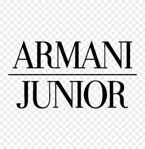 armani junior vector logo PNG transparent graphics for projects