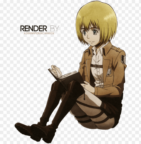 armin arlert - attack on titan armin render Isolated Item with HighResolution Transparent PNG