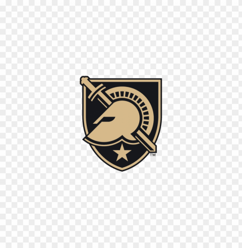 army black knights logo Isolated Illustration with Clear Background PNG
