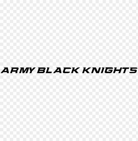 army black knights logo Isolated Object in Transparent PNG Format
