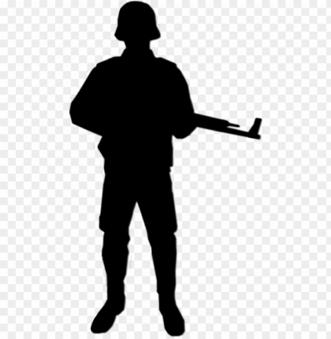 army silhouette PNG Image Isolated with Transparent Detail