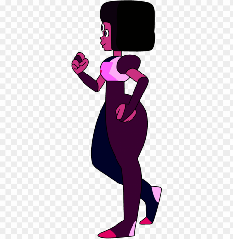 arnet model sheet side view by theoffcolors - garnet steven universe model sheet Transparent Background PNG Isolated Pattern