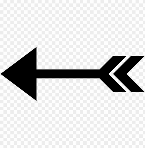 arrow of indian style pointing to left svg icon - arrow style PNG Image with Clear Isolation