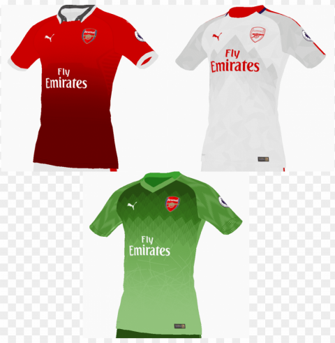arsenal home away & 3rd kit download links in the - arsenal fc Transparent PNG images for graphic design
