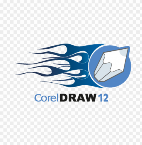 art-corel-draw-12 vector logo free Transparent PNG Graphic with Isolated Object