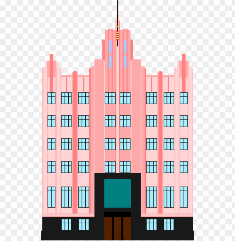 art deco building clipart architecture art deco - art deco building HighResolution PNG Isolated Artwork PNG transparent with Clear Background ID 2bc98211