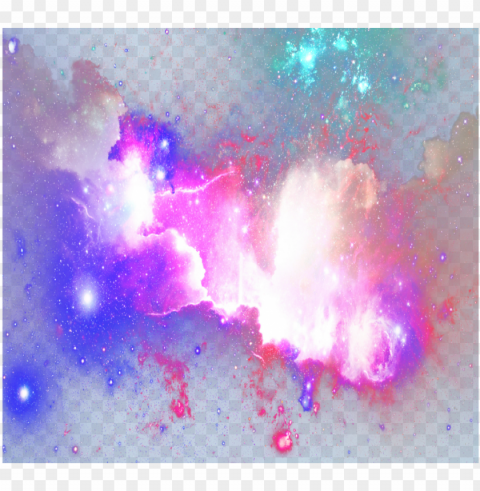 art edits overlay galaxy space stars nebula stickers Clear background PNG elements