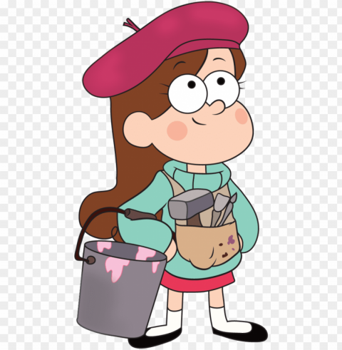 artisian crafts by mf99k on deviantart- esta figura - gravity falls mabel artista Free PNG images with alpha channel